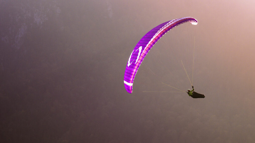 Voile Birdy en action