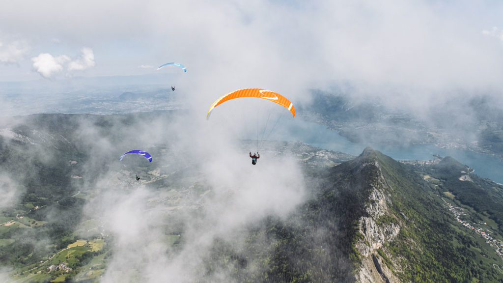 Voile Birdy en action