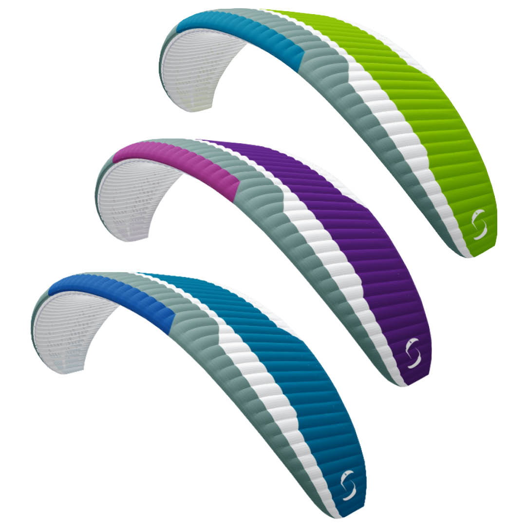 modèles 3D des coloris de la STEP X