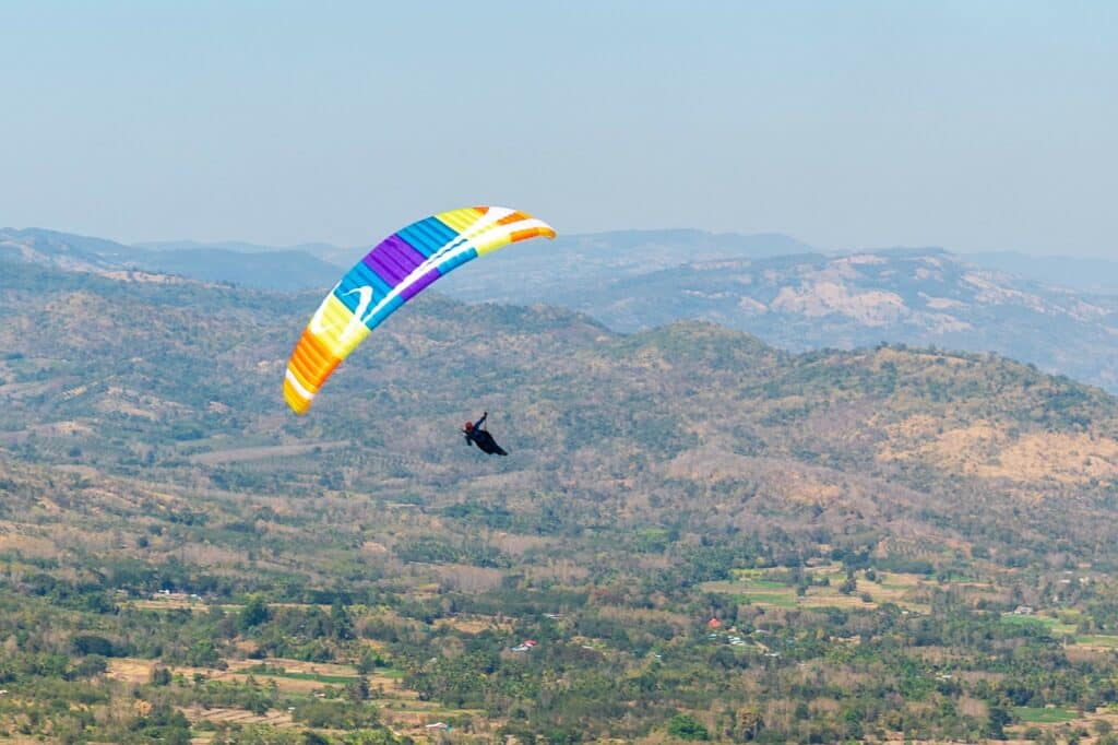 Parapente EN-A Birdy colori Rainbow