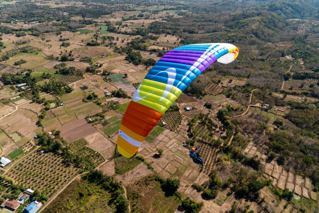 Parapente EN-A Birdy colori Rainbow