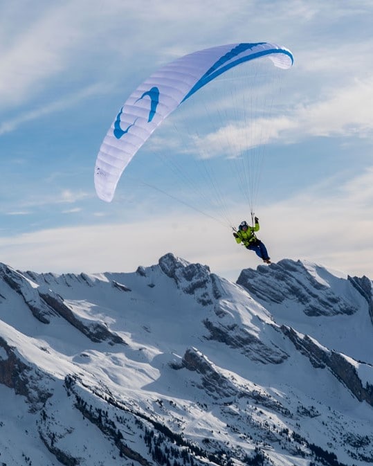 EIKO2 en vol au grand bornand
