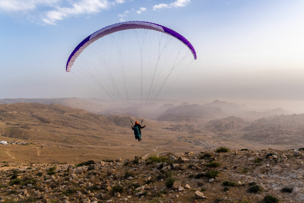 Parapente Supair Step X en Jordanie