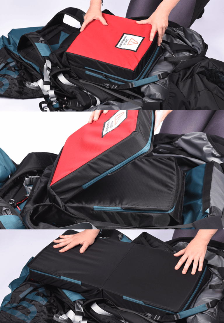 dépliage de la protection BUMPAIR de la DELIGHT4 SPORT