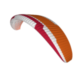 visuel 3d du coloris sunset de l'aile biplace Supair SORA EVO